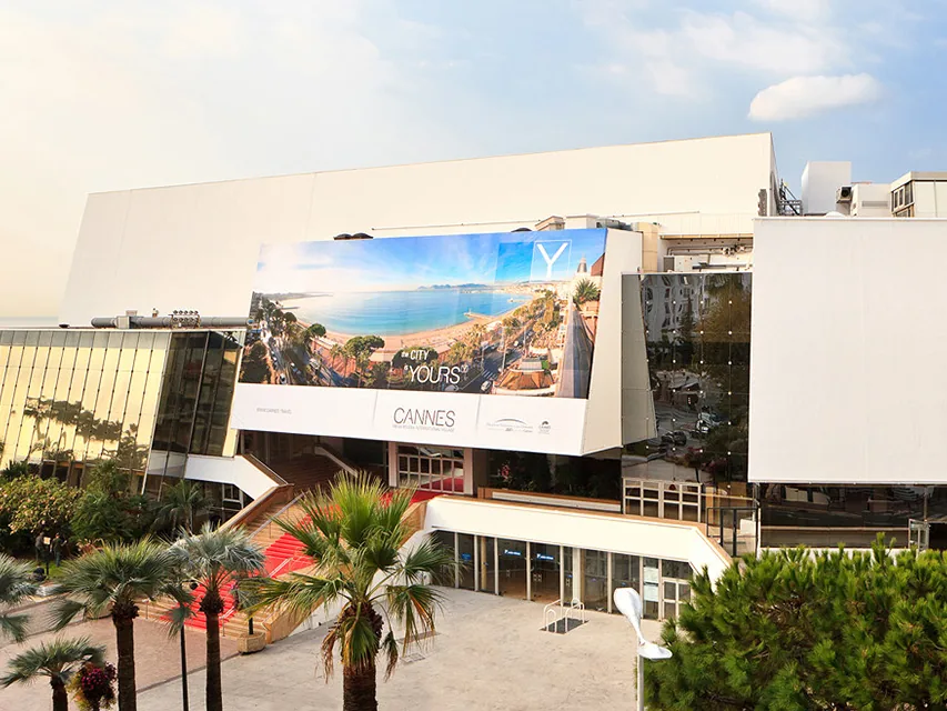 Le Palais des Festivals et des Congrès de Cannes, siège des grands salons professionnels